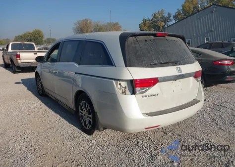 2014 Honda Odyssey Ex-L from USA, damaged, VIN 5FNRL5H60EB062530